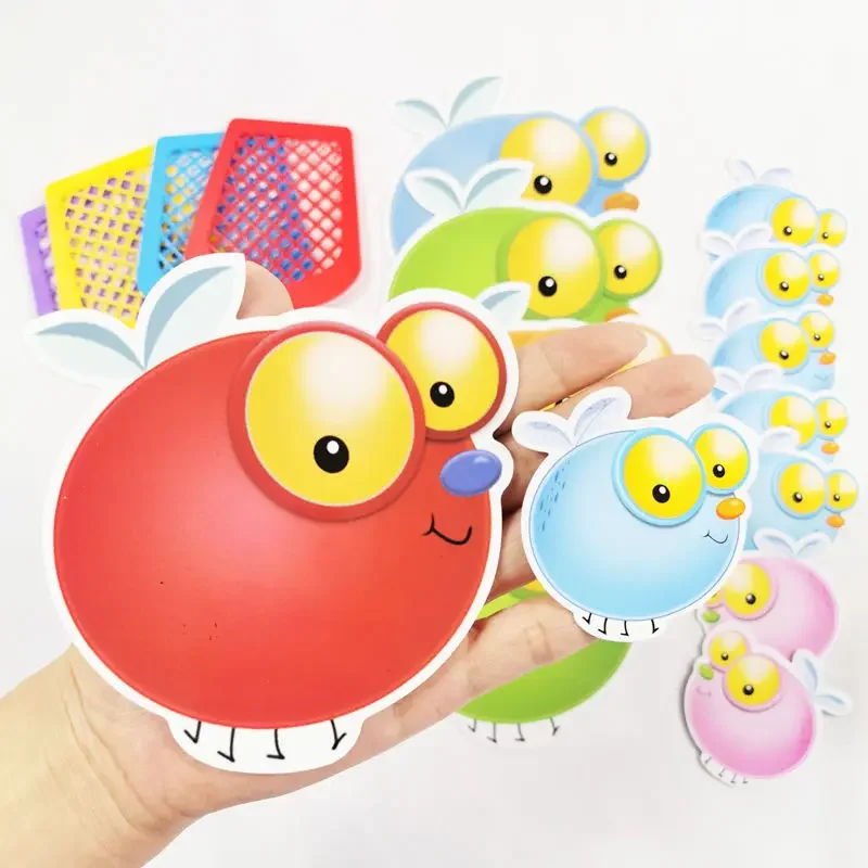 Big Size Flys Written Cards Rewrittable Sticker Board Words Learning Teaching Aids Classroom Resources DIY Quiz Party Game