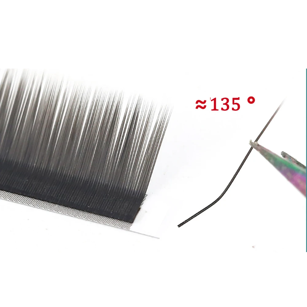 L Curl False Eyelash Extension 8-15mm Mix Matte Black Mink Individual Lashes Extension Korean Make-up For Women Beauty