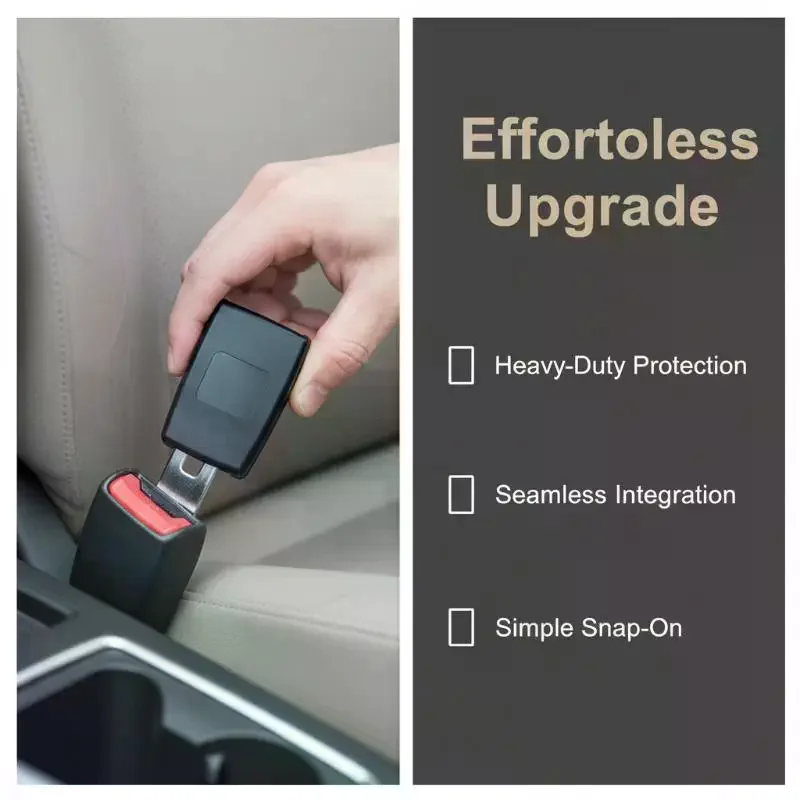 Car Seat  Buckle Socket Shell 1PCS For Bora Sagitta Magotan Octavia Replacement Fittings for Vehicle Protection