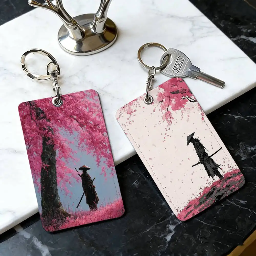 S-samurai   Community Access Card Holder Elevator Card Sensor Drop Card Protector Keychain