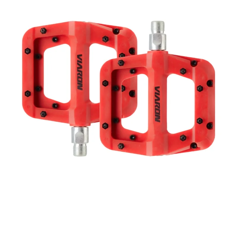 BOLANY Wide Platform Bike Pedals Dual Sealed Bearing Anti-Slip Nylon Composite Flat Pedals for MTB Road Bicycle Accessories