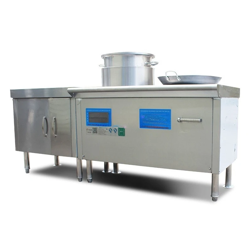 Marine galley equipment, combination boiler/soup stove/steamer, marine electric frying stove