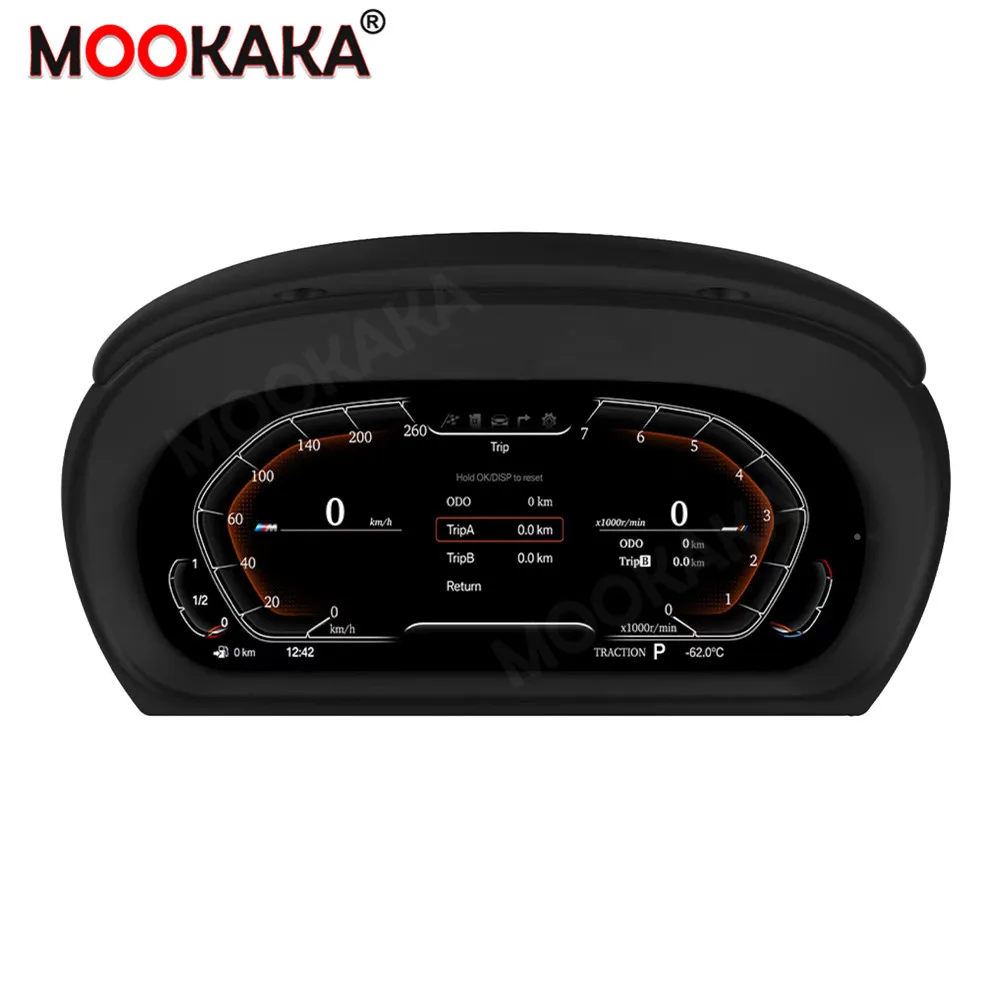 2023 Latest Original car digital speedometer instrument cluster For BMW 1 Series E87 E88 3 E90 X1 E84 X3 E83 LCD Dashboard