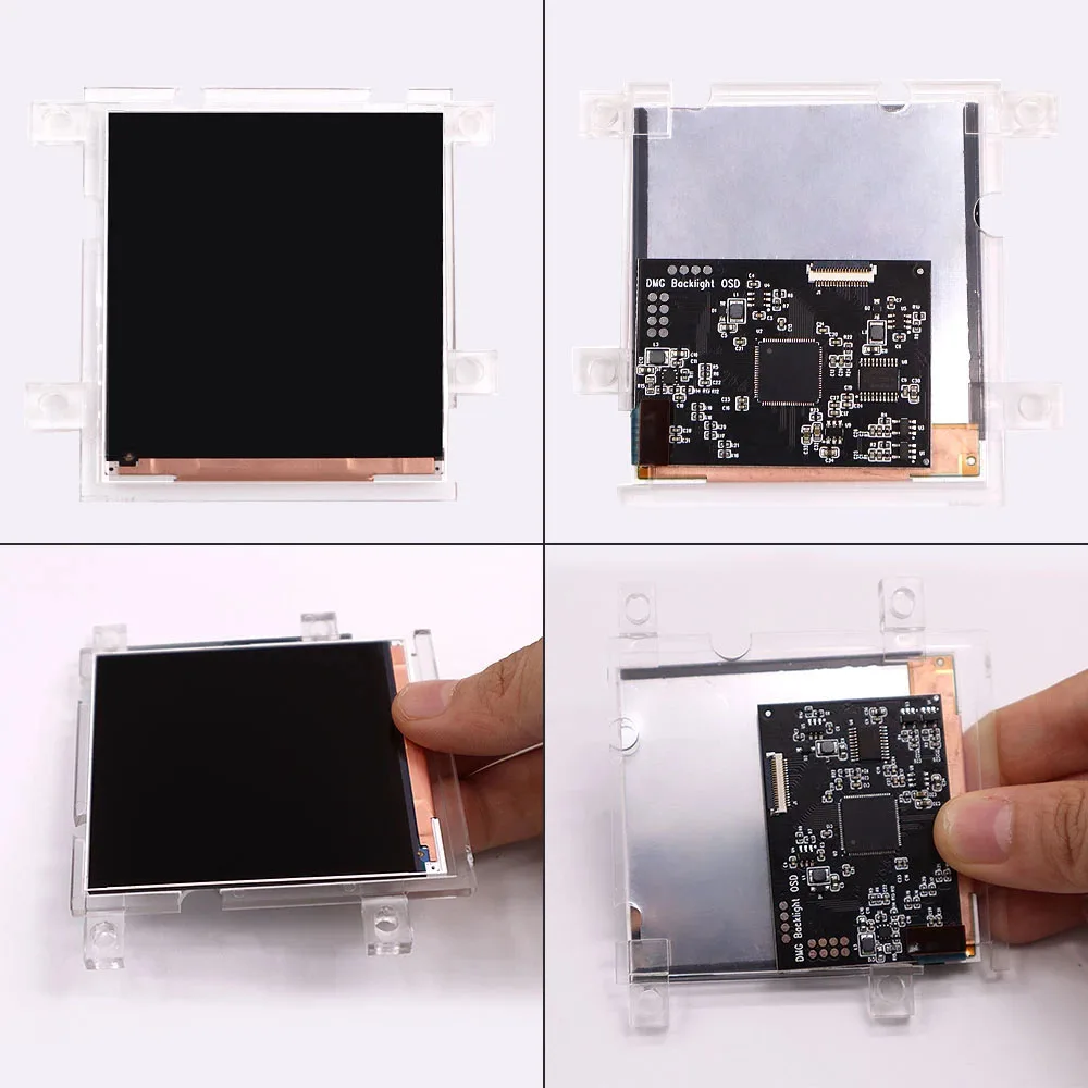 HISPEEDIDO Zestawy do modyfikacji ekranu LCD IPS o większym rozmiarze Q5 RIPS OSD do GB DMG, wielokrotne opcje do konsoli GB DMG — zdjęcie produktu 2