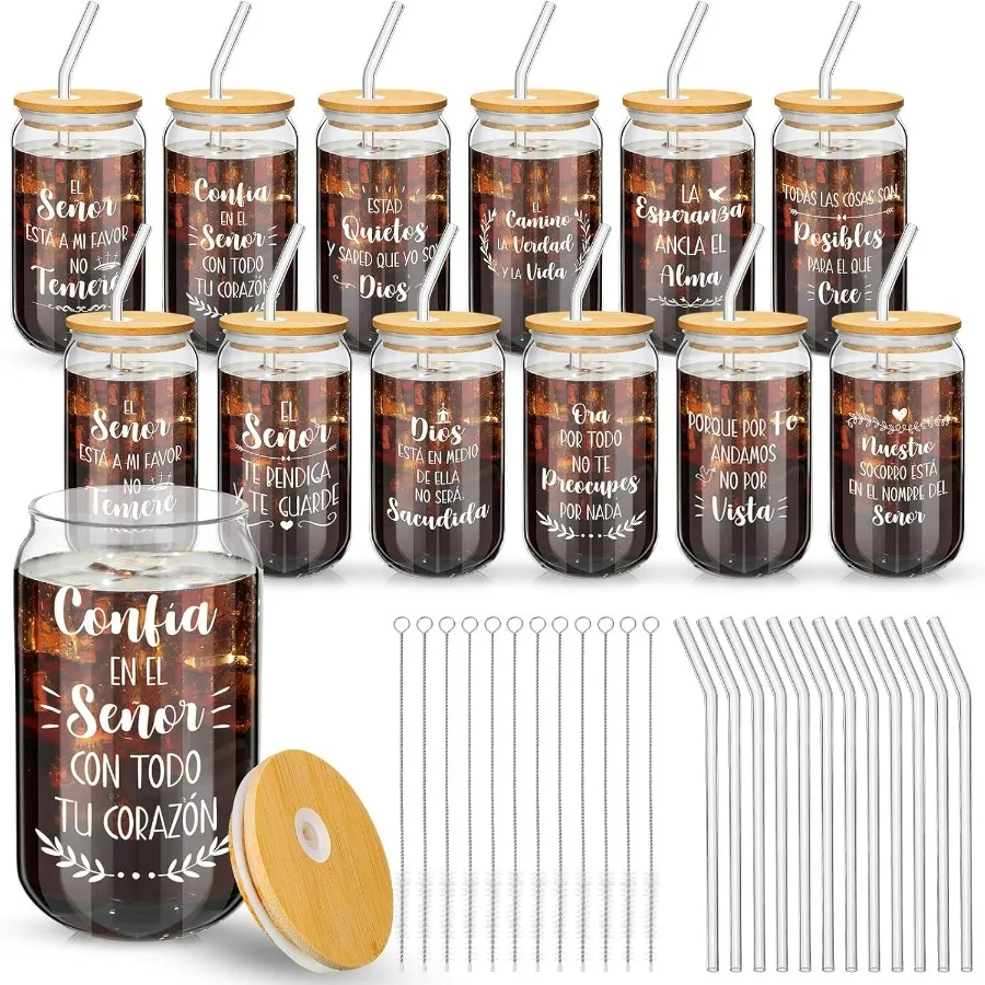 

12-дековые часы для кафе, крестины для металла, идеальные для Iglesia и Celebryciones Religiosas Tazas de Vidri