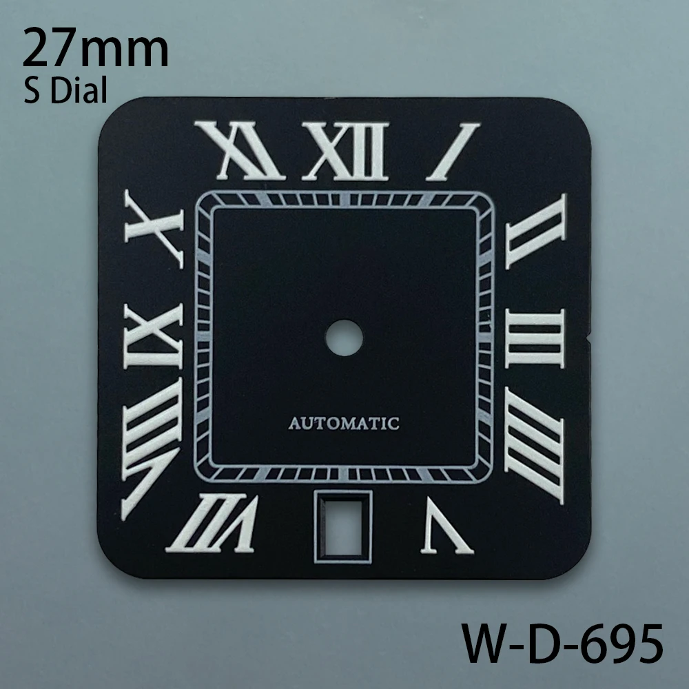 27 мм S логотип Roma кварцевый циферблат подходит для NH35 автоматический механизм 6 часов высококачественные аксессуары для модификации часов