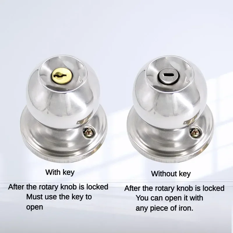 

Трехсекционный шаровый замок из нержавеющей стали, трехштоковый шаровый замок для унитаза, пластиковый стальной дверной замок, алюминиевый сплав для кухни и ванной комнаты