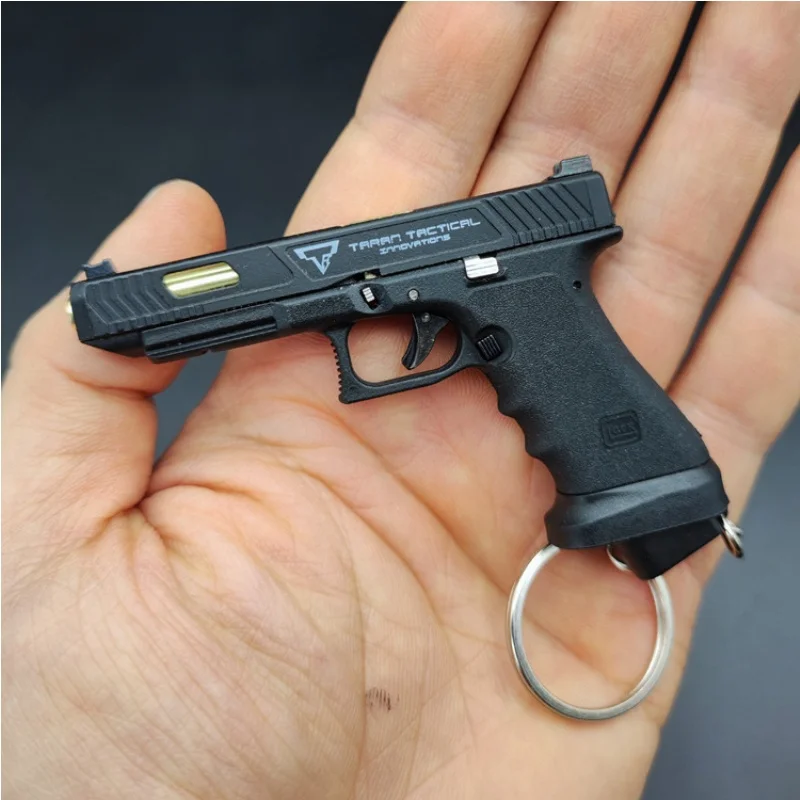 2025 Glock 34 TTI Keychain Ejecting Shell Model - Detachable & Assembled, Realistic Miniature Collectible Gift
