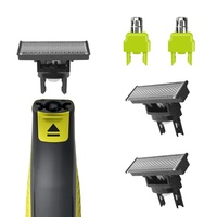 Shaver Replacement Blade ＆ Nose Hair Trimmer Replacement Heads for Philips OneBlade QP2520 QP2630 QP6510 Beard Trimmer