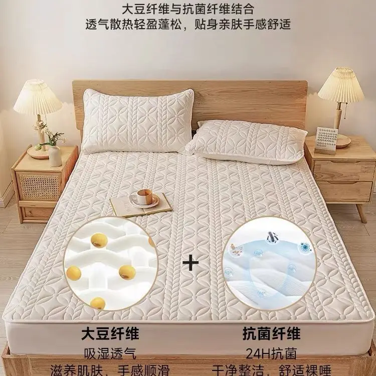 

Soybean padded mattress Class A waterproof mattress mattress protective cover cover children and the elderly urine pad