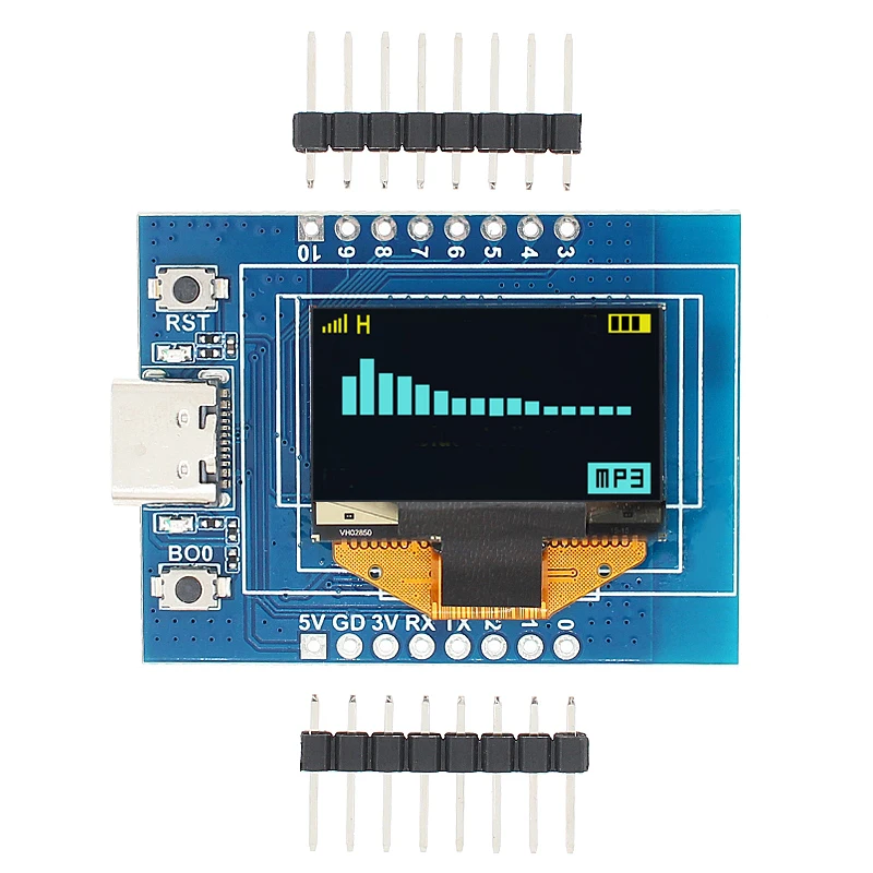 ESP32-C3 ontwikkelingsbord met 0,96 inch OLED-display, WiFi Bluetooth IoT-module keramische antenne voor Arduino