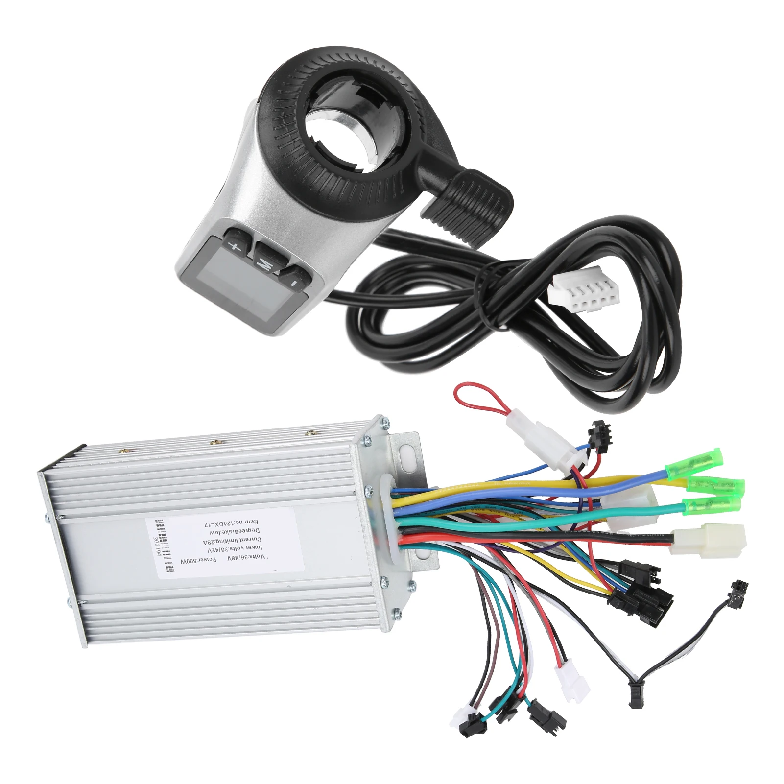 

36V/48V 500W Brushless Motor Controller 124DX Control Box Lithium Battery for Scooter 36V/48V Brushless Motor Control Box