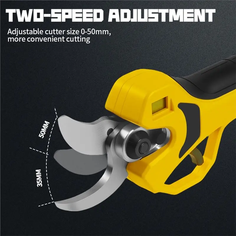 AB11-Garden Tools Brushless Electric Scissor Trimmer 30Mm Cutting Electric Pruning Shears For 20V Battery Powered Pins