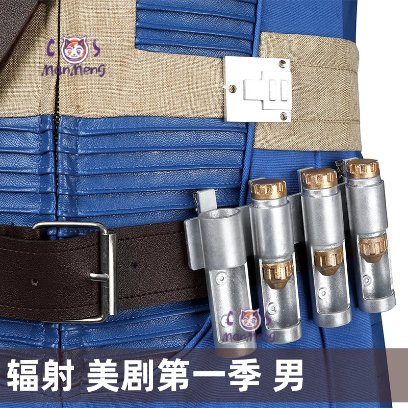 Fallout Lucy cosplay jumpsuit 33 Cosplay Costume Lucy masclean belt armor uniform arm props Halloween
