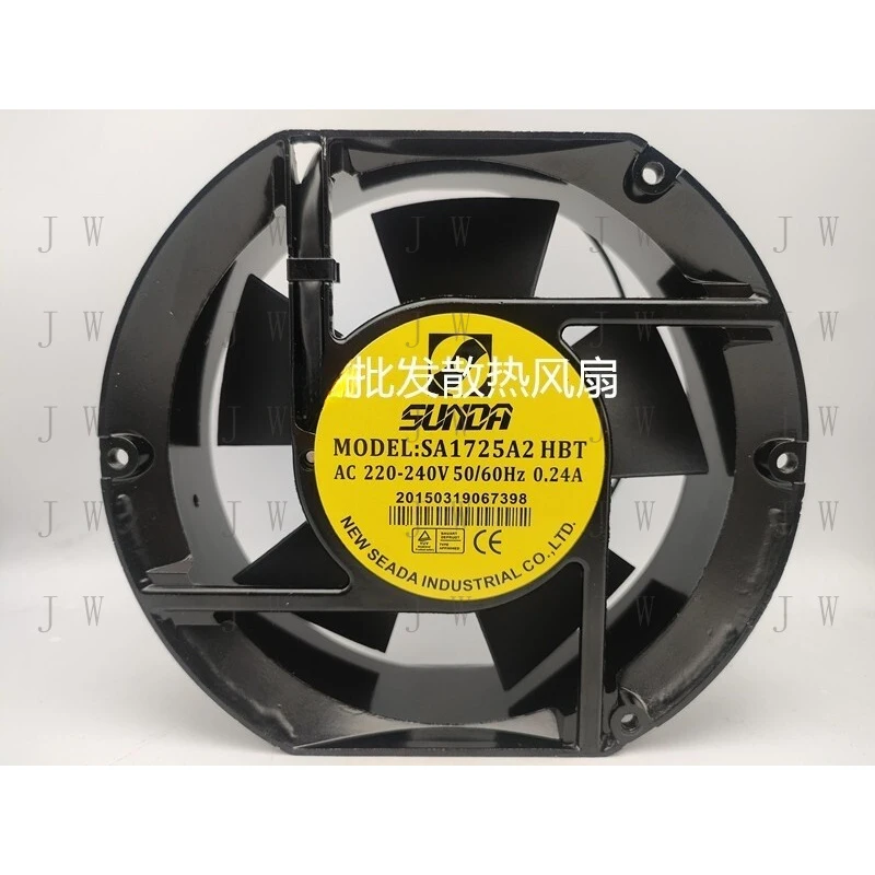 

W FOR SUNDA axial fan SA1725A2HBT AC 220V 17251 17CM 2 wire Aluminum frame fan