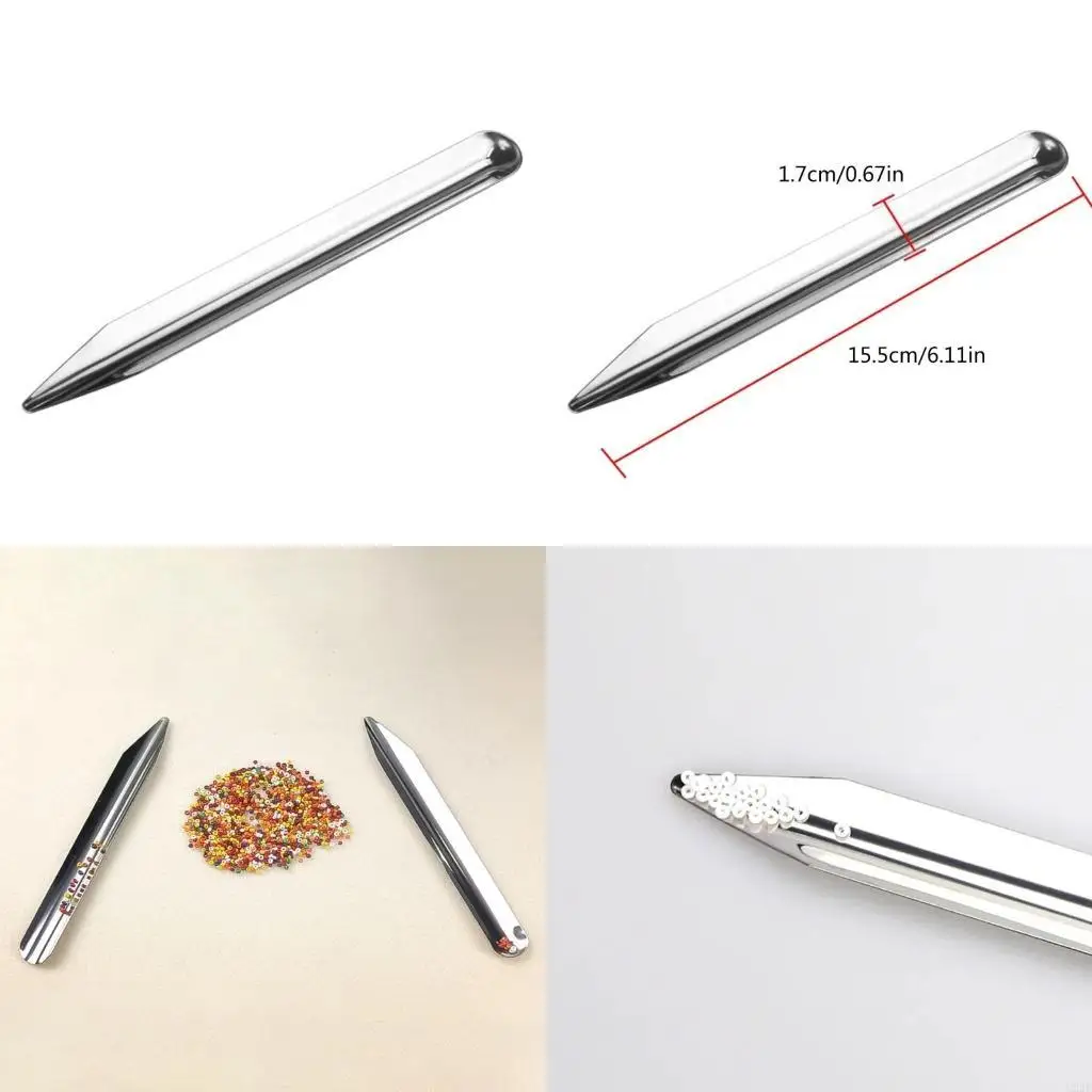 

Mini Stainless Steel Jewelry Picking Up Container Stone Diamonds Beads Shovel Jewelry Making DIY Hand Tool