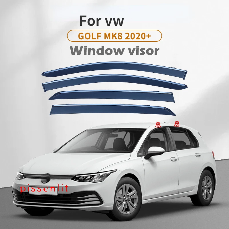 Visores de Ventana para Volkswagen Golf MK5, MK6, MK7 y MK8 (2004-2022: Evaluación Práctica y Recomendación Real