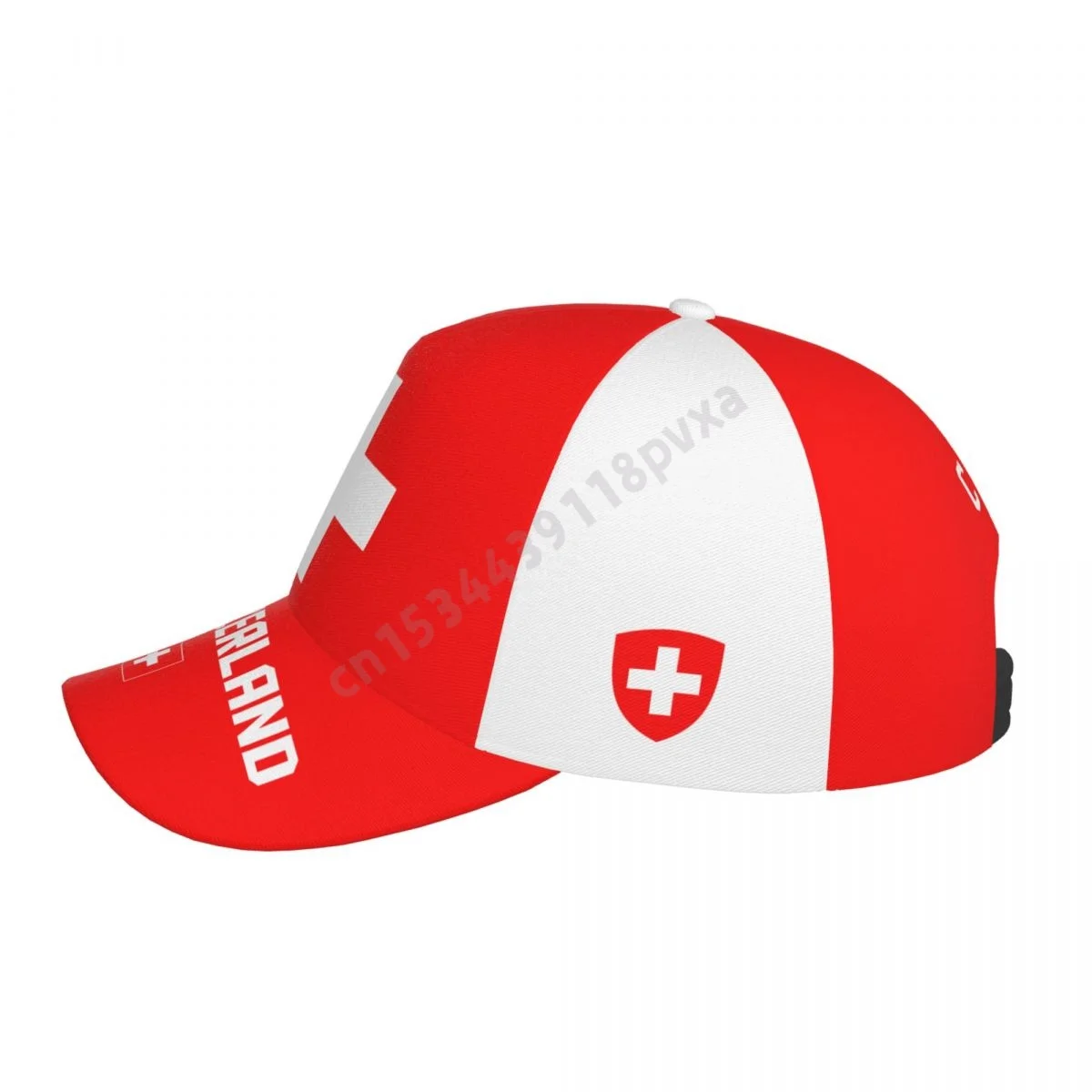 Unisex Switzerland Flag Cool Swiss Adult Baseball Cap Patriotic Hat for Baseball Soccer Fans Men Women