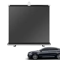 2024 Car Windshield Sun Shade Auto Retractable Sun Shades Car Windshield Front/Rear Shutter Auto Interior Accessories Car Window