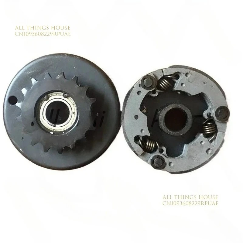 168F 170F GX160 GX200 Engine Clutch 428 Gear Automatic Clutch for Go Kart Modification Agricultural Machinery Parts
