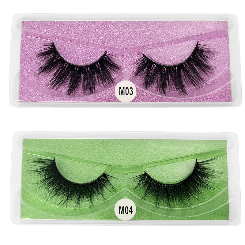 20 Pairs Lashes Bulk Wholesale Natural Fluffy Wispy False Eyelashes Pack Makeup Soft Thick Fake Eyelash 3d Lashes Bulk