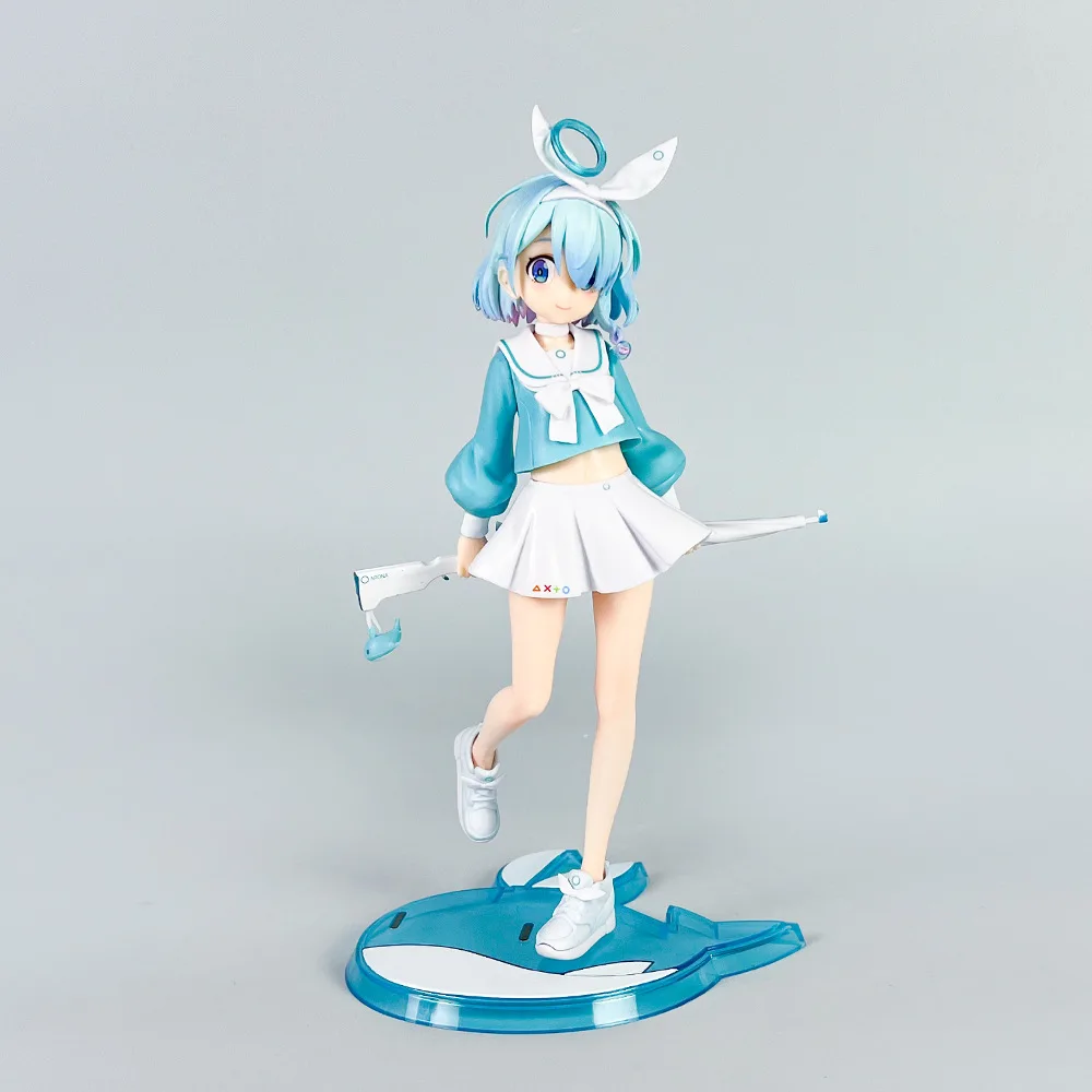 

Azure Files, Alona, cute sailor suit, beautiful girl standing figure two-dimensional animation tide play around pendulum
