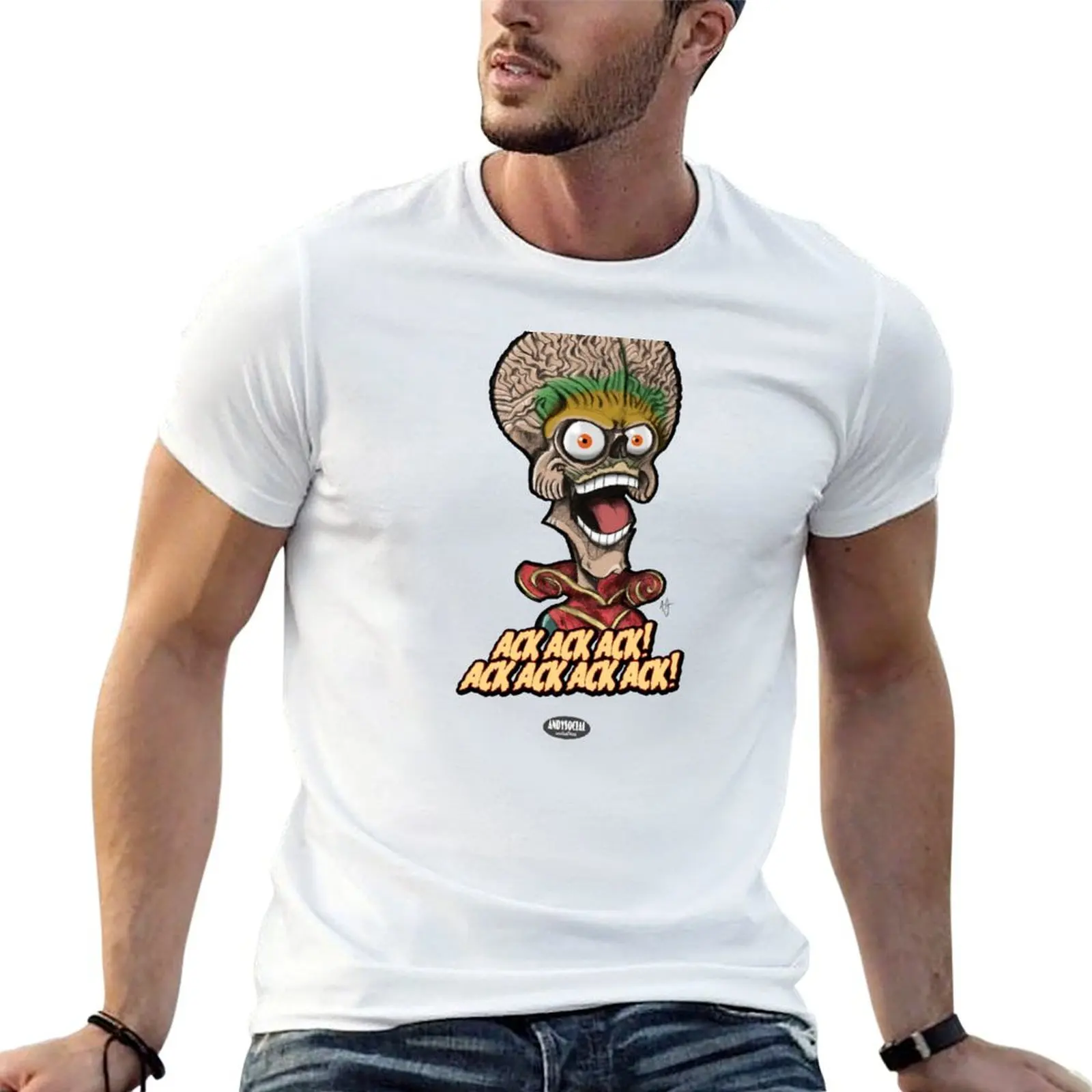 

Martian Ambassador T-Shirt t shirts with prints t shirts for man pack cotton T-Shirt