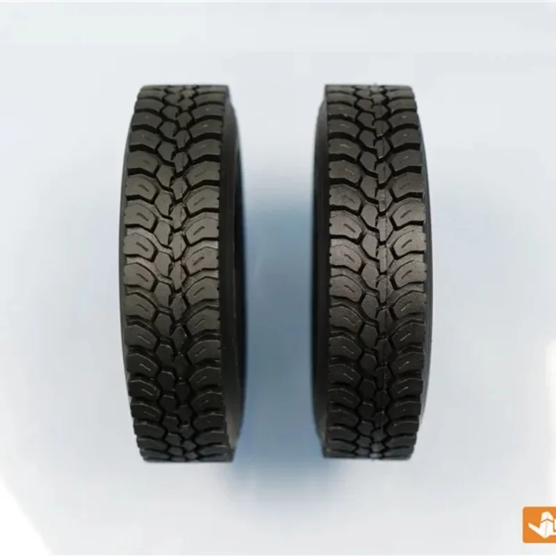 2 STUKS Model RC Band Hoge Kwaliteit Rubberen Band Voor Tamiya 1/14 RC Tractor Truck Voor Michelinn Speelgoed Truck oplegger RC Speelgoed Vrachtwagen