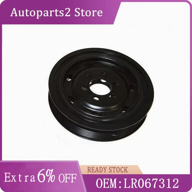 

Pulley and Damper Assembly Diesel Crankshaft Pulley LR067312 1311300 JDE37423 JD61526 for Range Rover Discovery 4 3.0