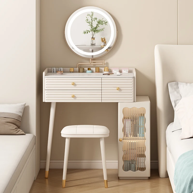 

Modern Luxury Vanity Table Premium French Drawers Storage Vanity Table Organizer Bedroom Meuble De Chambre Home Furniture
