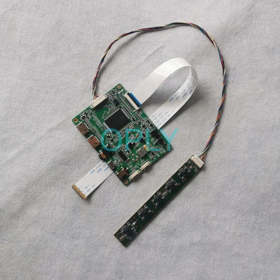 Screen Controller Board Fit B156HAN01 B156HAN06 B156HAN02 B156HAN04 1920x1080 Laptop Monitor 2Mini-HDMI 1920*1080 30-Pin EDP Kit