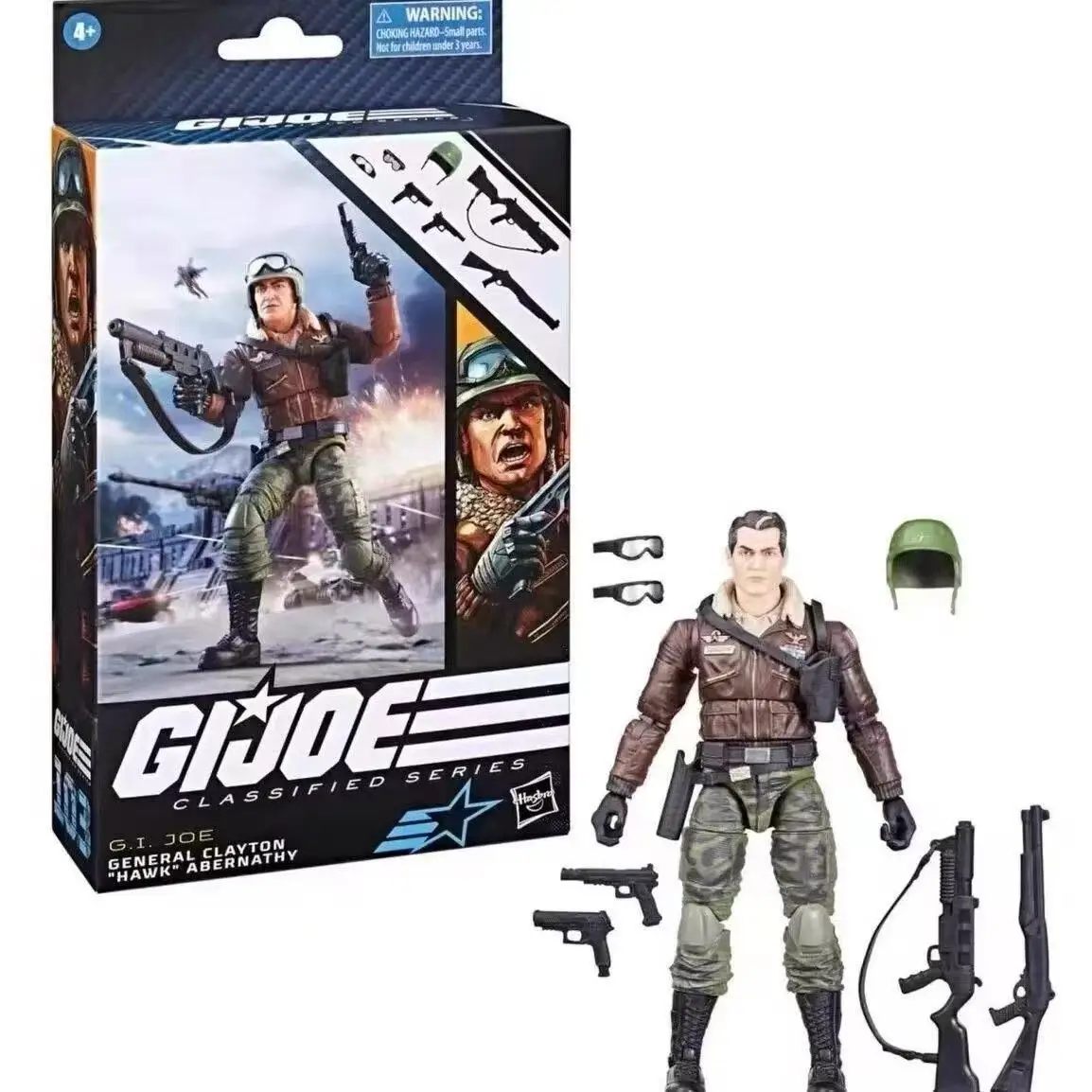

Hasbro Special Forces GIJOE 103 General Hawke 6-inch Movable Figure