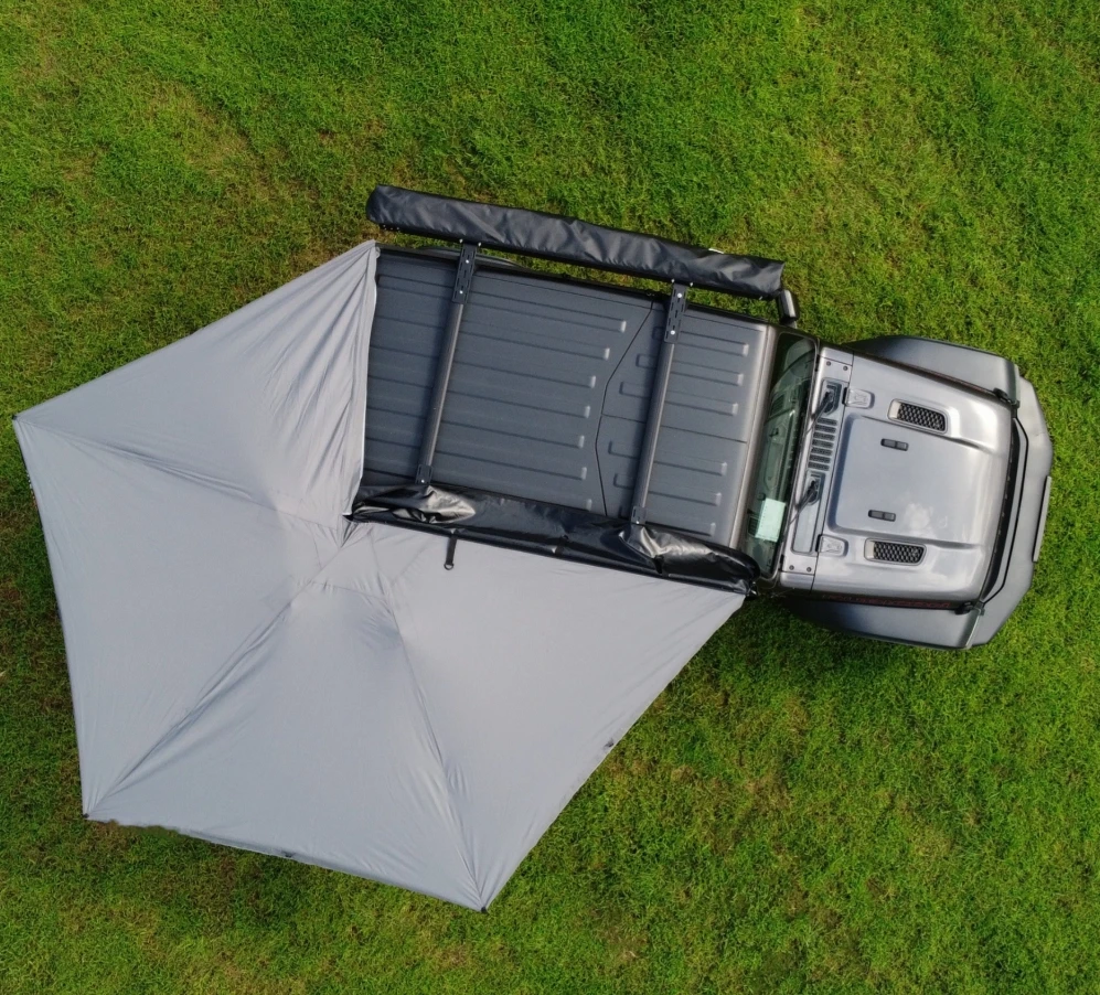 自立式270度屋外キャンプカーオーニングテント(カーキャンプ - Outdoor Adventure Degree のレビューと価格
