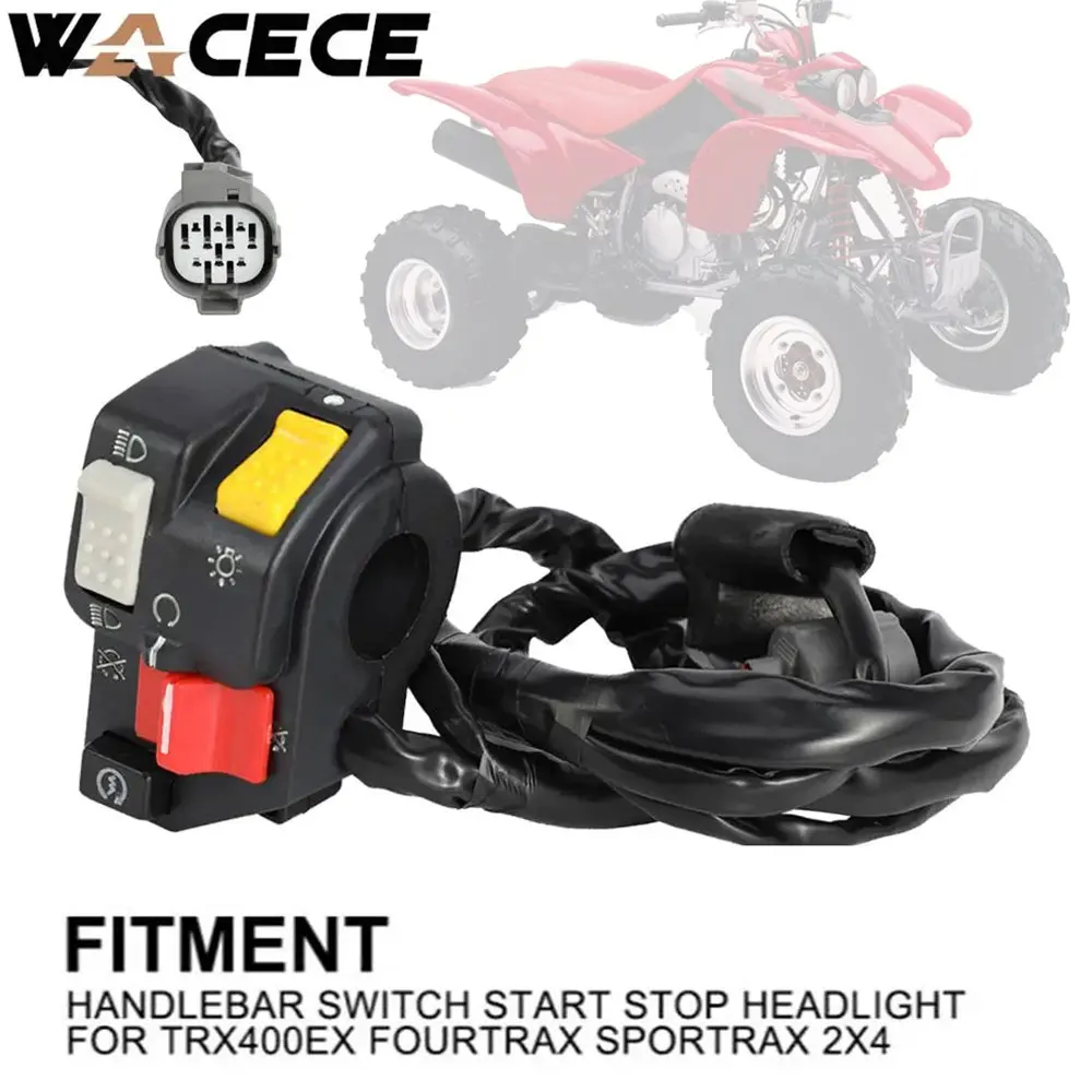 

ATV Motorcycles Accessories Electric Start Switch Turn Signals Indicator Switch Moto Parts For Honda TRX400EX TRX 400 EX