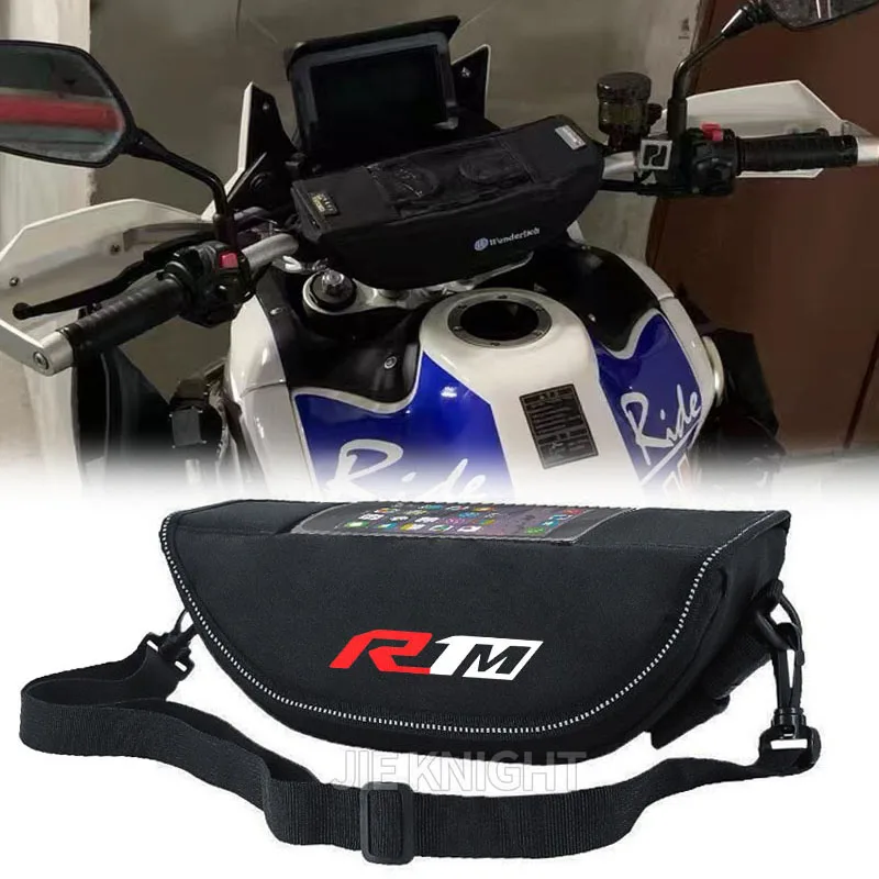 

For Yamaha YZF R1 R1M YZFR1 YZF-R1 Motorcycle Handlebar bag waterproof storage bag screen handlebar bag travel navigation bag
