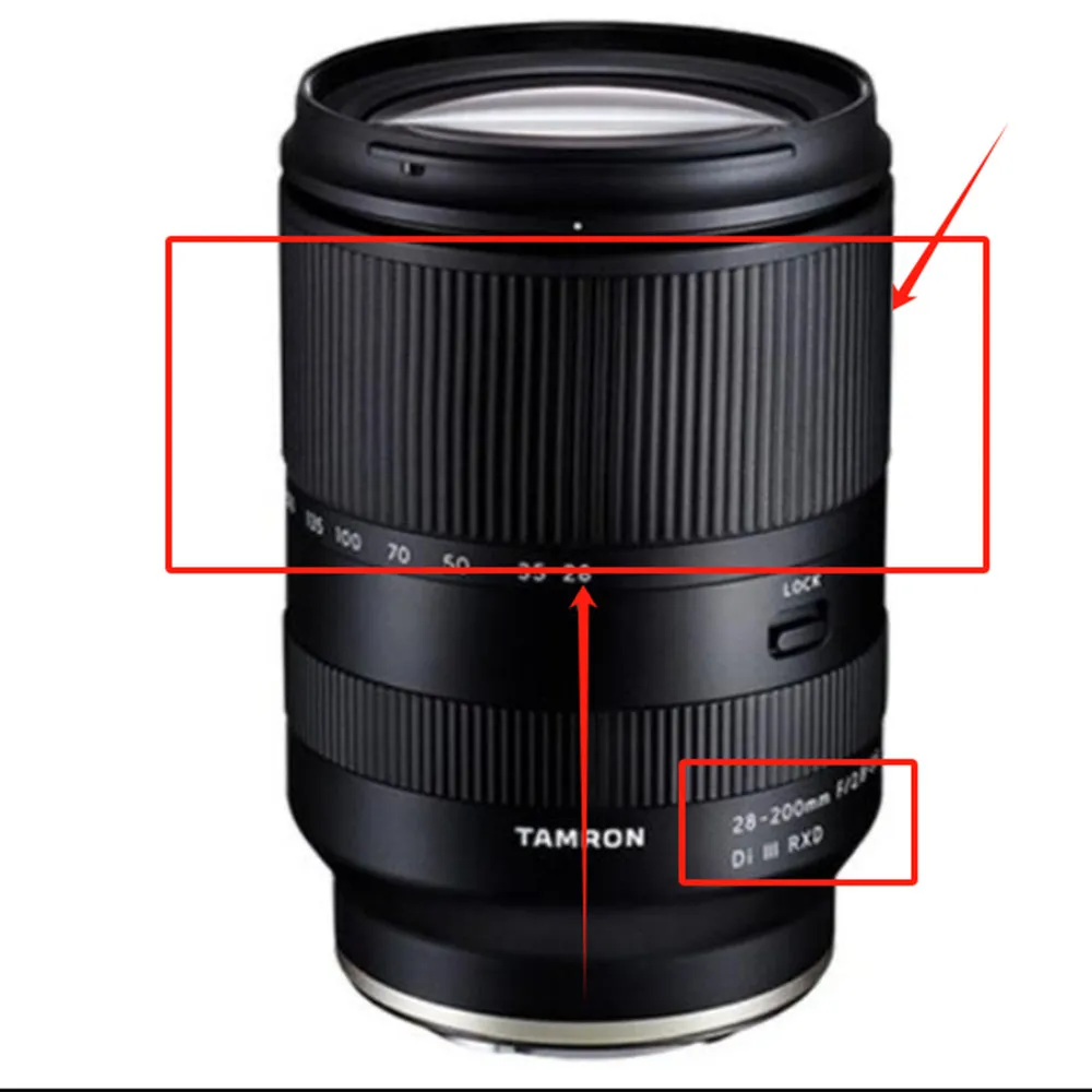 New High-quality 28-200 A071 Lens Zoom Rubber Ring Grip Cover For Tamron 28-200mm F2.8-5.6 Di III (A071)Camera Repair Spare Part