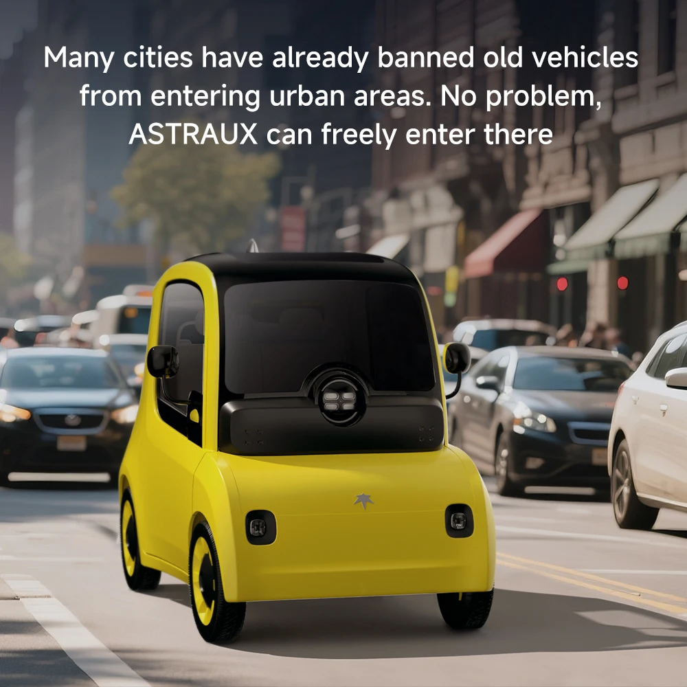 New Product Launch AstraUX AL6 Biggest Discount City Smart Electric Vehicle Vouchers