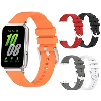 Silicone Strap for Samsung Galaxy Fit 3 Watch Sport Bracelet Wristband Replacement Galaxy Fit3 Band Accessories