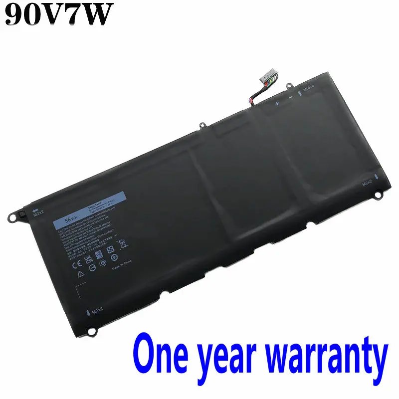 

7.6V 56Wh 90V7W JD25G Laptop Battery For Dell XPS 13" 9343 9350 9350 Series P54G 0N7T6 5K9CP RWT1R 0DRRP