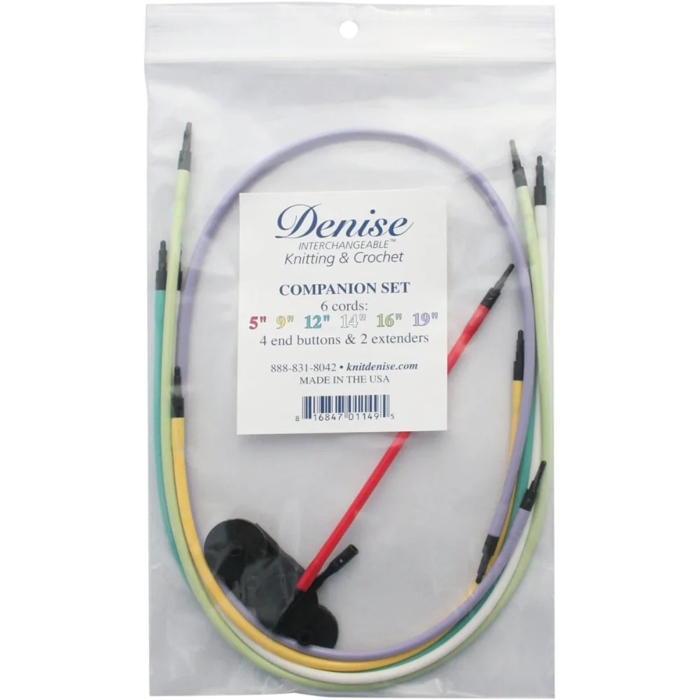 

Interchangeable Knit and Crochet Needle Set, Multi Colors