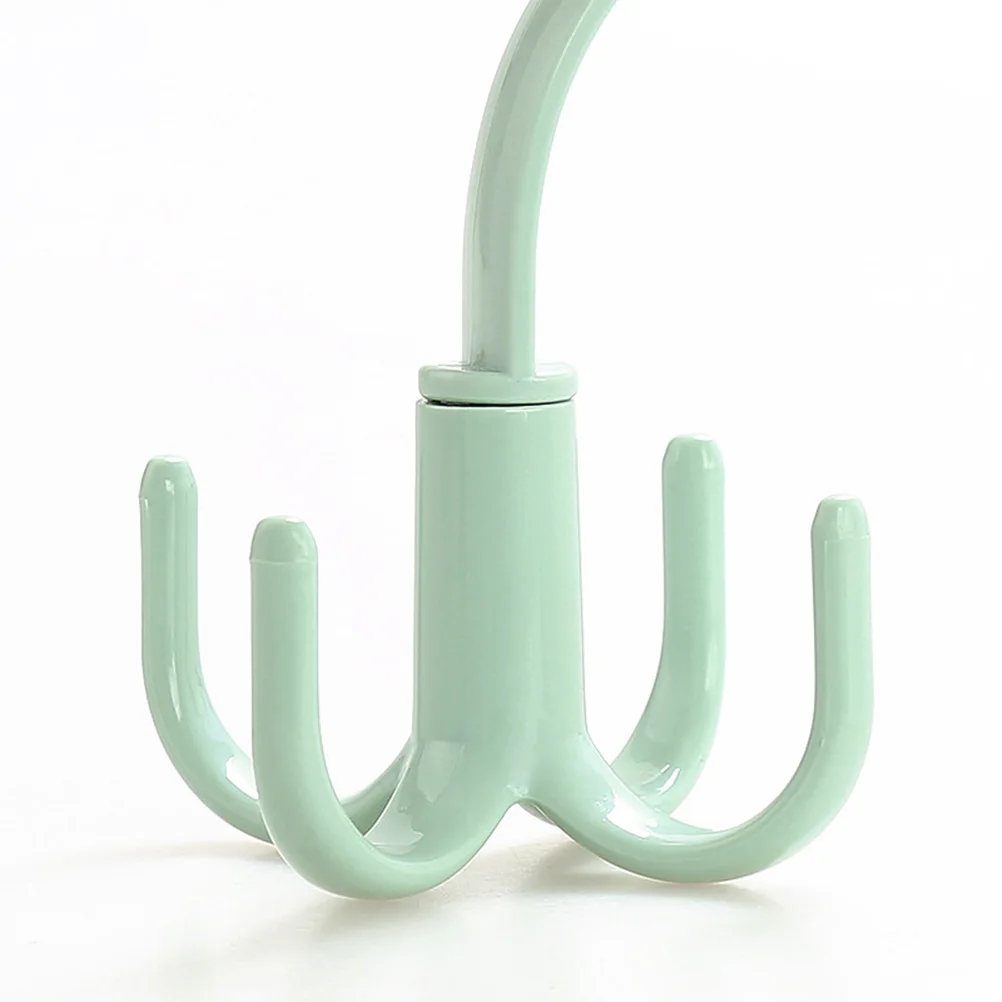 

3pcs Swivel Hook Polystyrene Multifunction Four Claw Rotating Hooks for Closet Towel Hanger Versatile Hanging Organizer