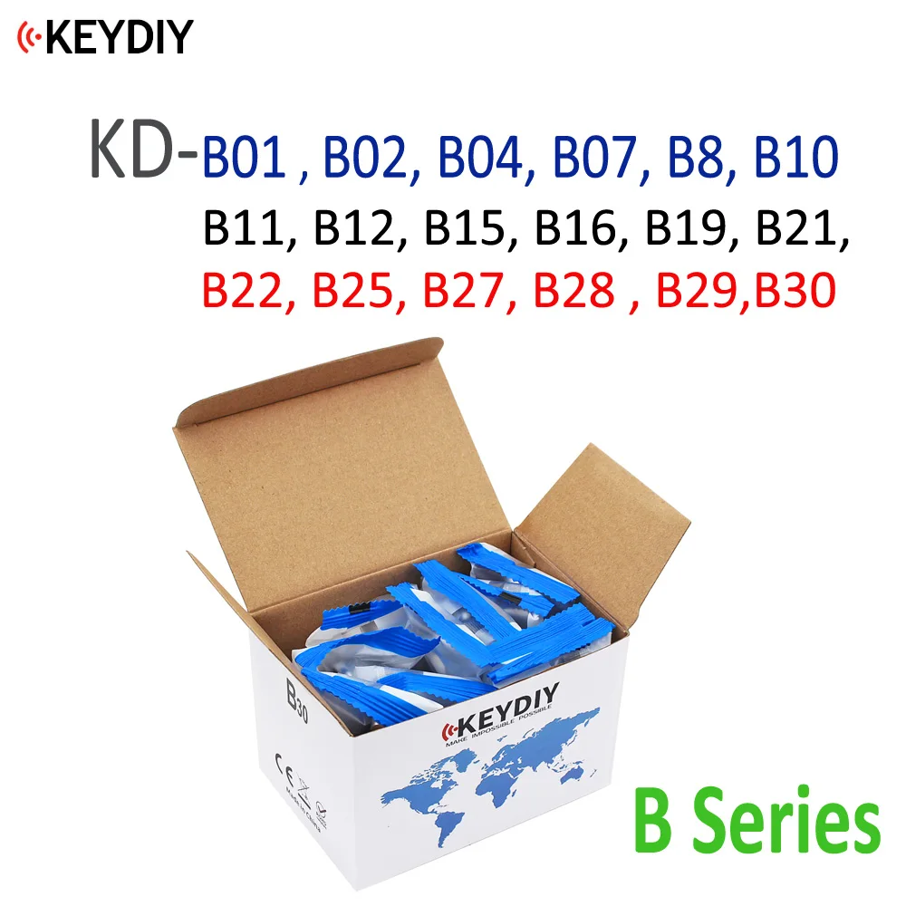 KEYDIY for KD-X2 B01 B01-2 B02 B04 B05 B07 B08-3 B09-3 B10 B11 B12 B13 B14 B15 B18 B19 B20 B21 B22 B25 B28 B29 B30 KD B-Series