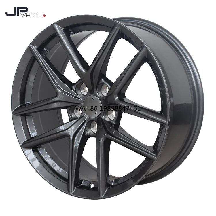 

100 PCS New 40mm Alloy Rims (Cast Aluminium Production) 18 Inch Multi Spoke Black Finish Model #12013