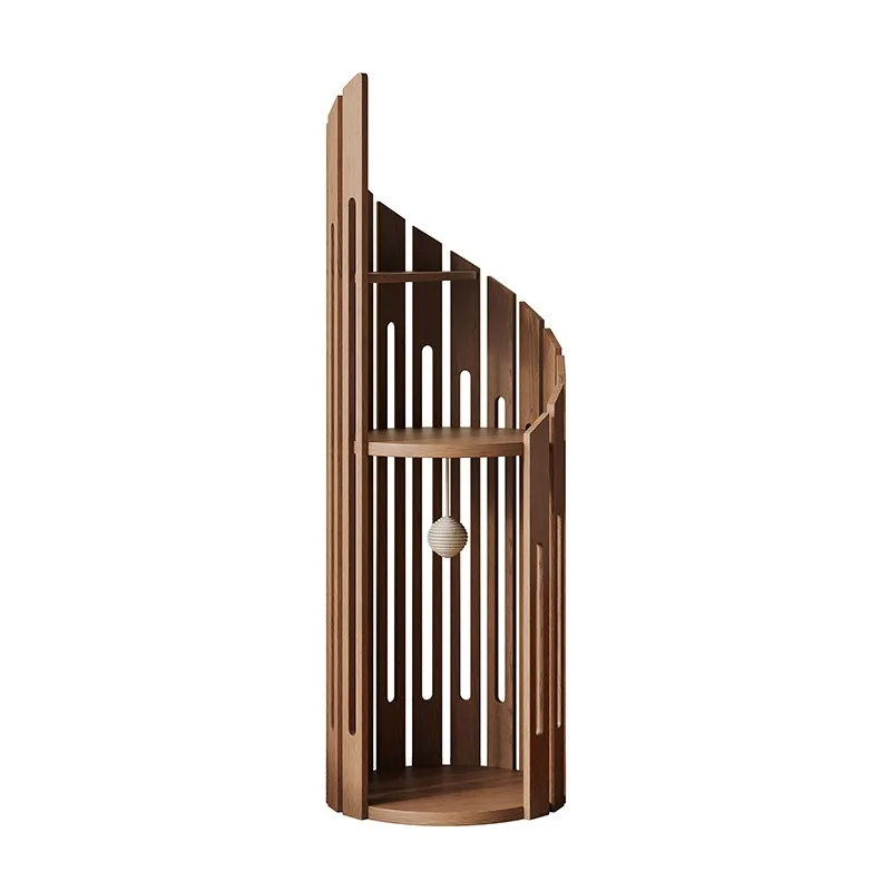 

Cat climbing frame is small and does not occupy a small area. Solid wood household nest tree integrated