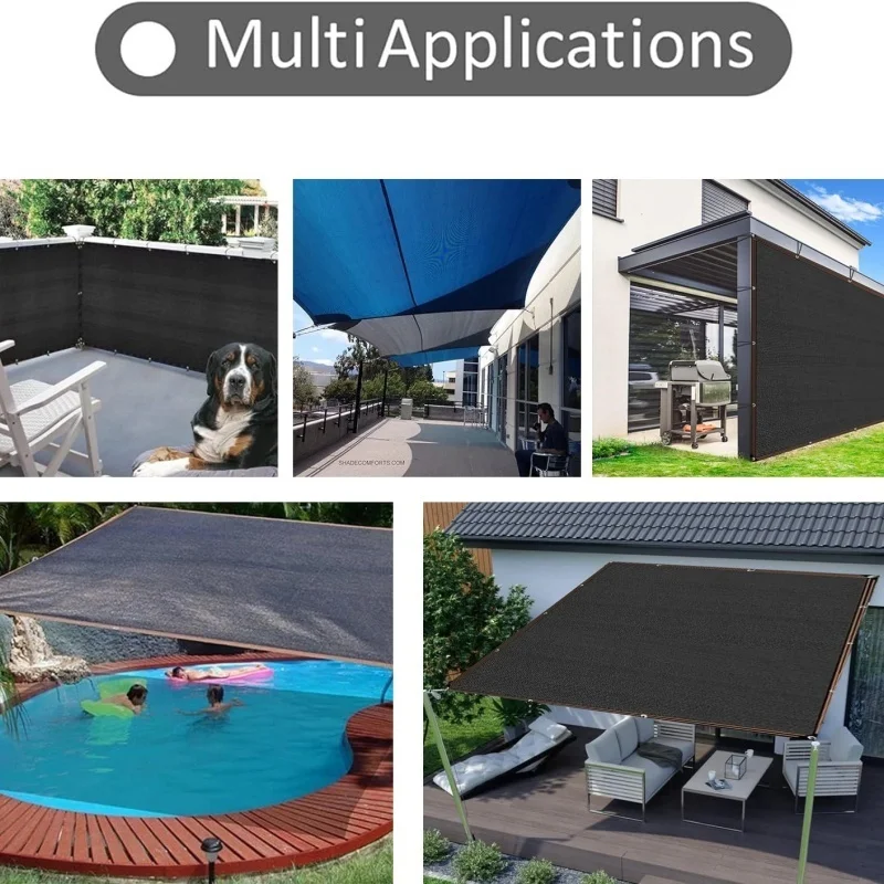 شبكة مظلة للحديقة مع هيكل خياطة معزز: تصميم نمط الخياطة يعزز المتانة، وهي مصنوعة من مواد عالية الجودة.