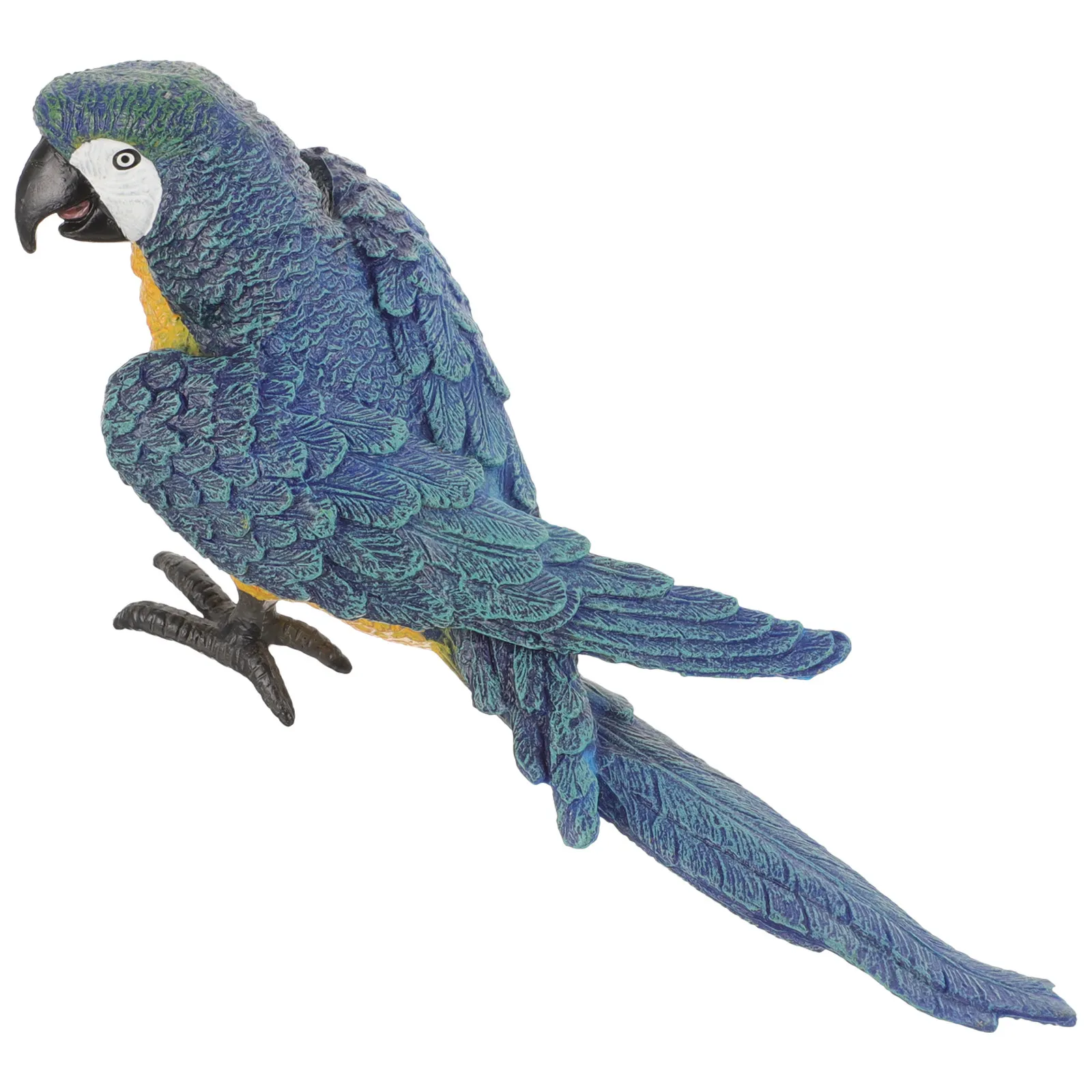 

Realistic Parrot Ornament Premium Plastic Garden Decoration Outdoor Balcony Yard Decor Simulation Bird Statue Compact