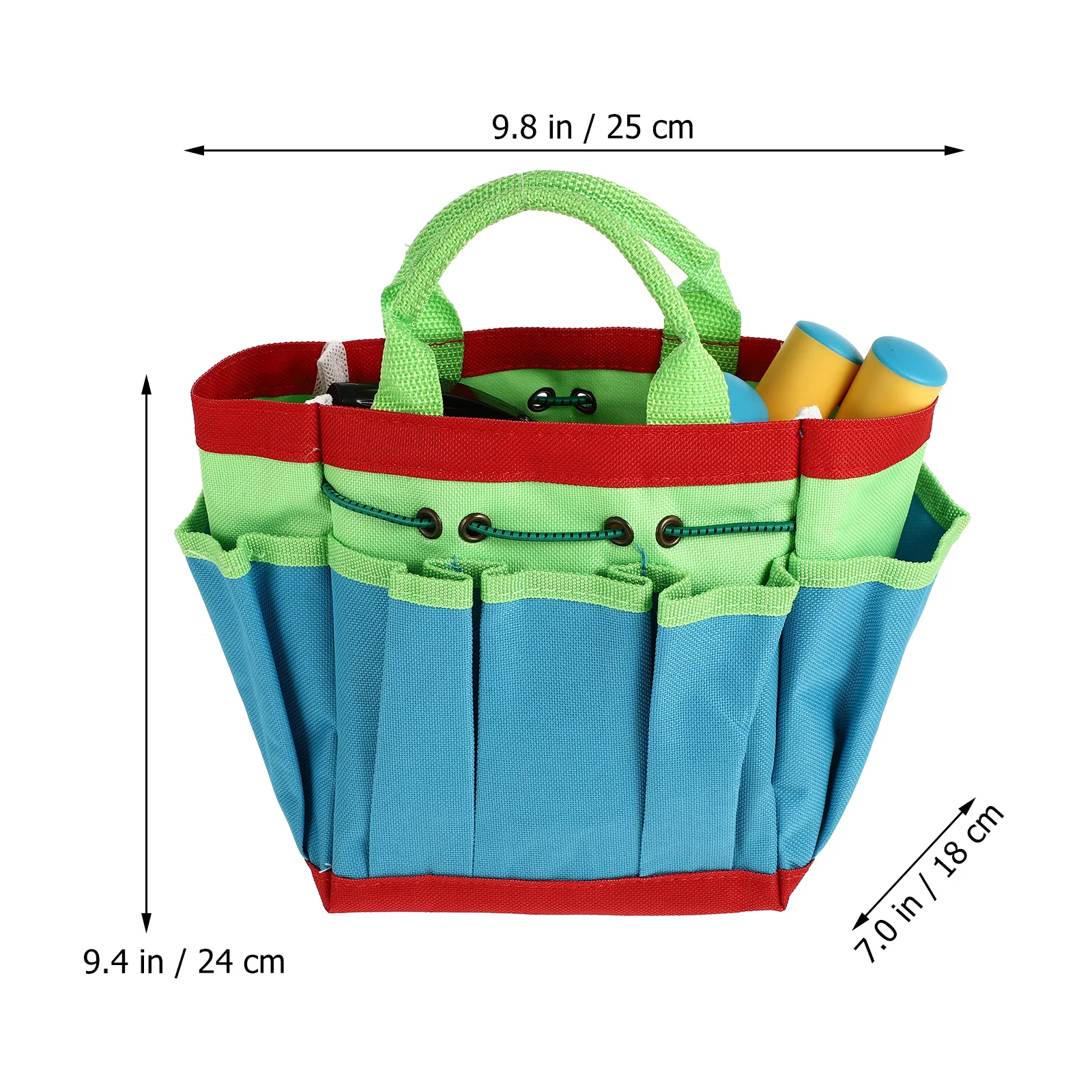 1Set Gardening Planting Tools Kit with Storage Bag Watering Can Gloves for Indoor Outdoor Use Gardening Bonsai Shovels
