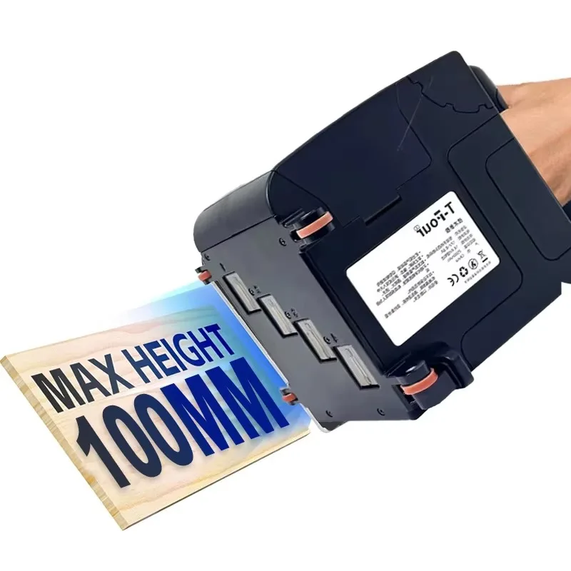 【Best-selling】Multi-nozzle Inkjet Printer Handheld Global Language TIJ Printer Inkjet Printer for Large Size Pattern Printing