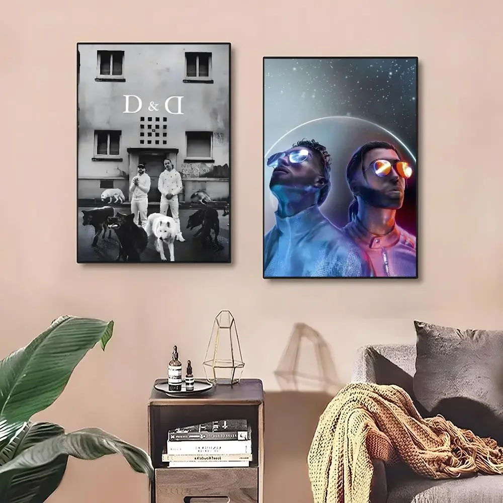 Djadja Dinaz French Rap Île-de-France Trap Music Cité Rouge Album Painting Poster ‌decor Office Fine Reproduction French Canvas