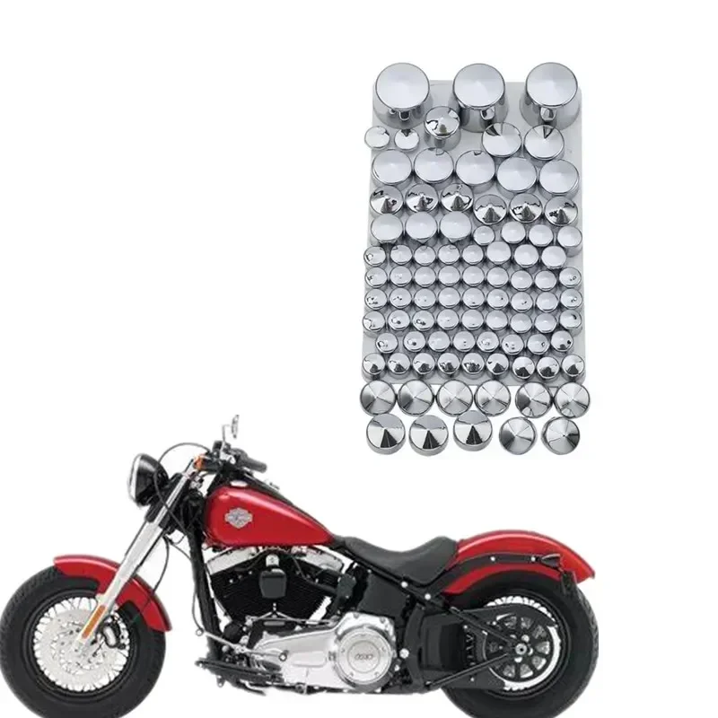 

For Harley Softail Twin Cam 1984-2006 Accesorios motoABS Bolt Toppers Kit